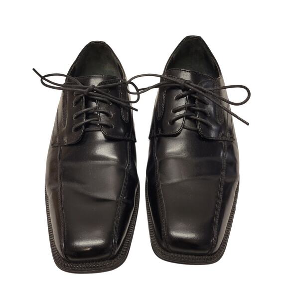 Alfani Men's Square Toe Derby Black Dress Shoe Size 10 - Picture 1 of 6